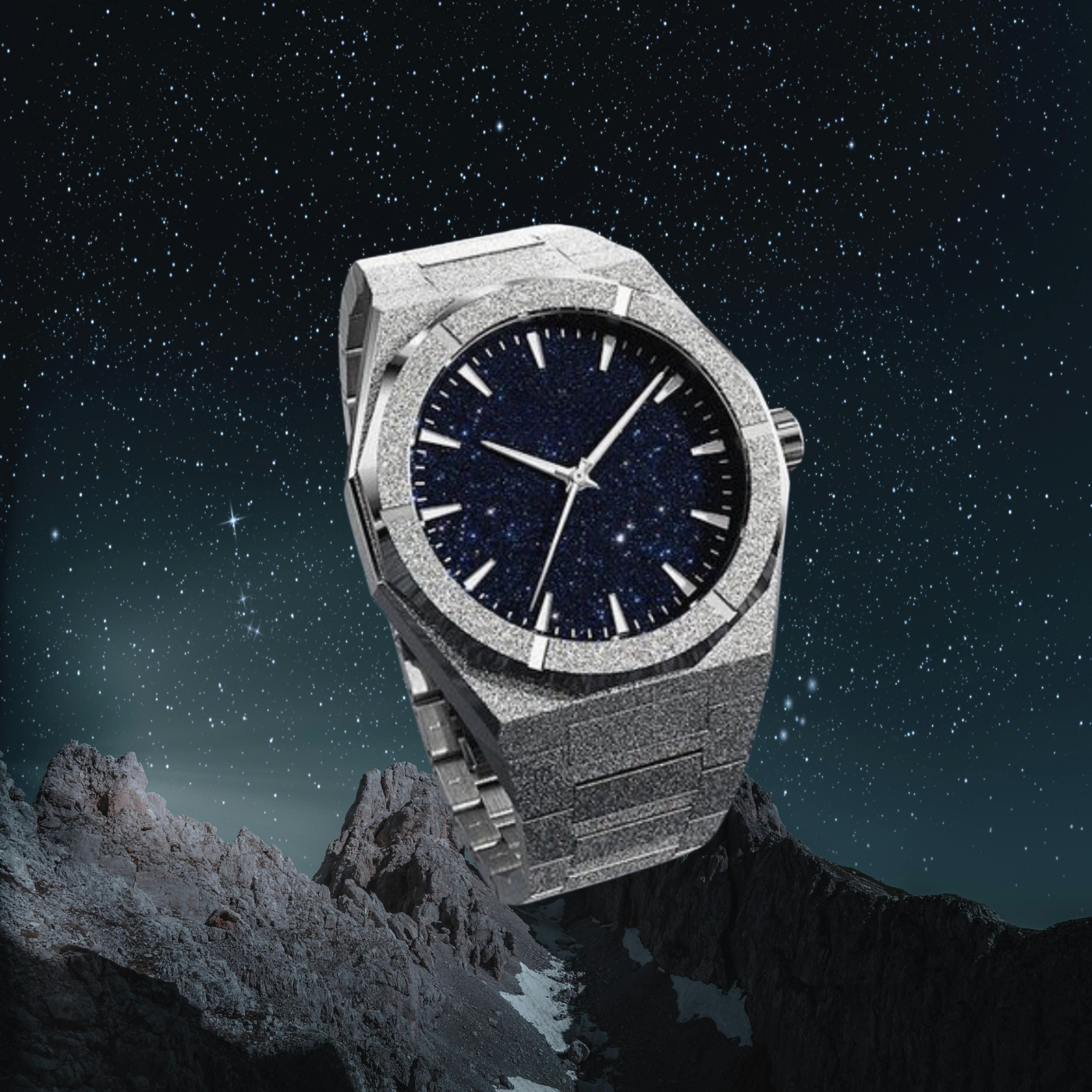 Star-Dust Crystal Silver